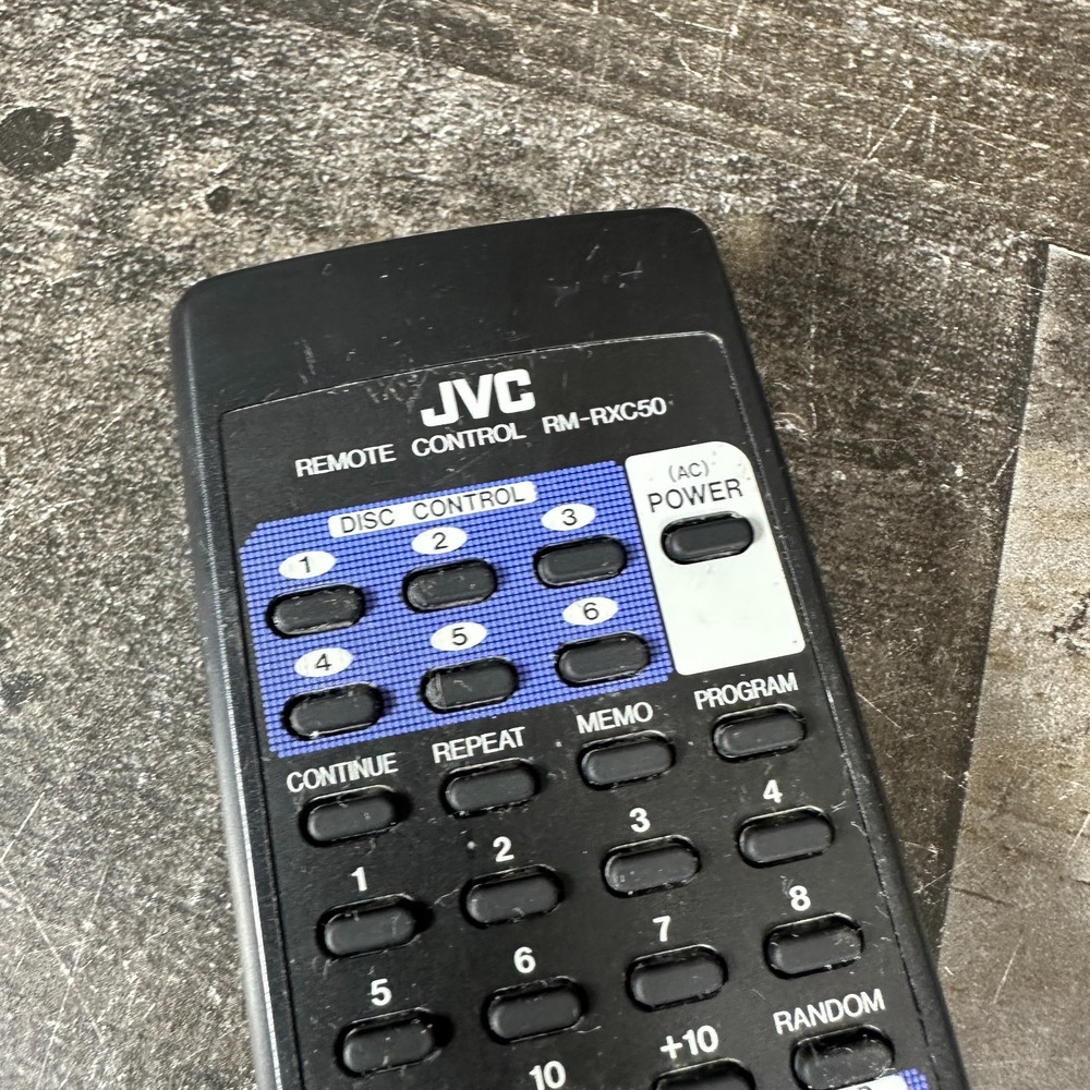 JVC RM-RXC50 Replacement Audio Remote control - Picture 5 of 5